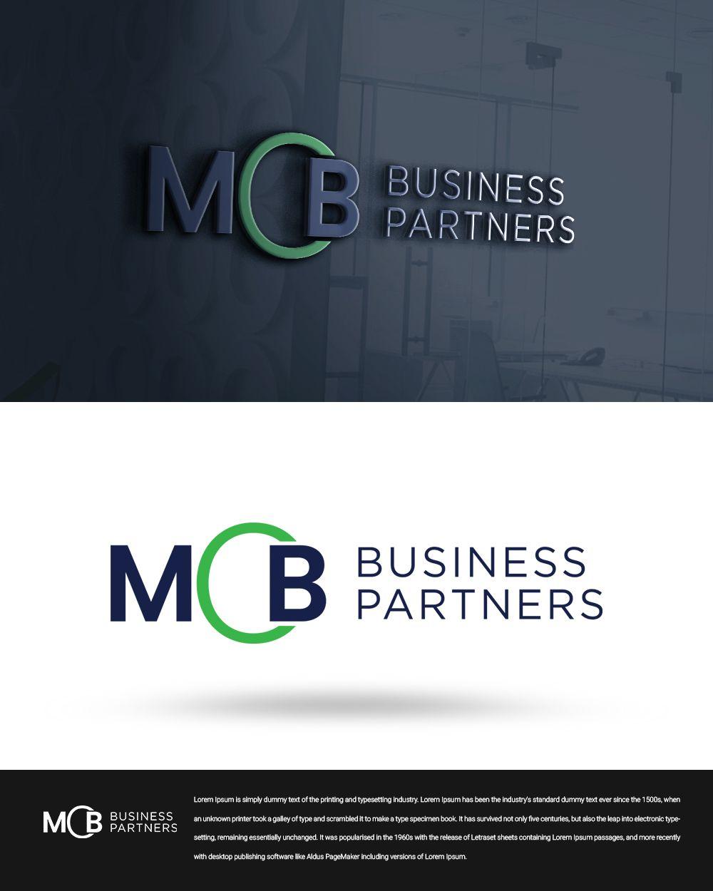 Businesspartners Logo - Upmarket, Modern, Business Consultant Logo Design for MCB Business ...