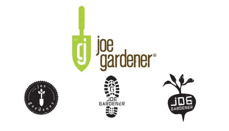 Gardener Logo - Joe Gardener Website Design. Portland. Natalie McGuire Designs