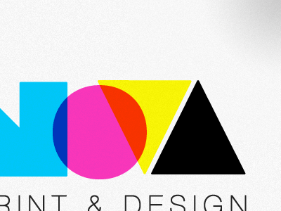 Print Logo - Nova Print logo concept by David Hughes | Dribbble | Dribbble