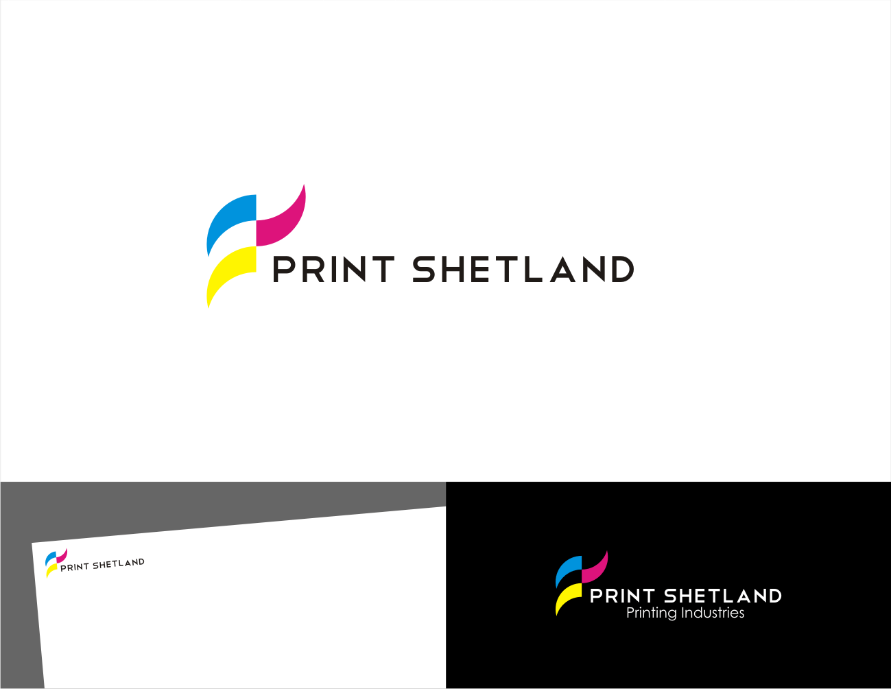 Print Logo - Serious, Modern, Printing Logo Design for Print Shetland by momo57 ...