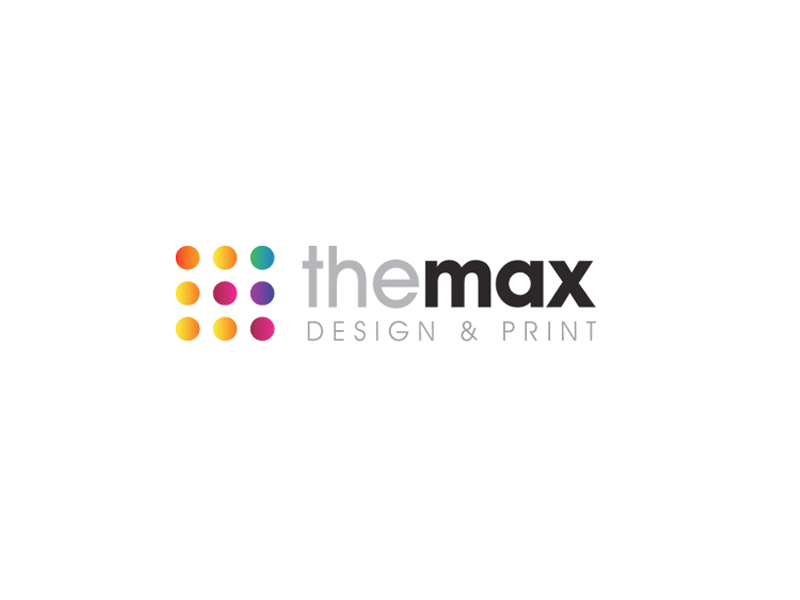 Print Logo - The Max Design & Print Logo Design - Appletee Design Solutions, York