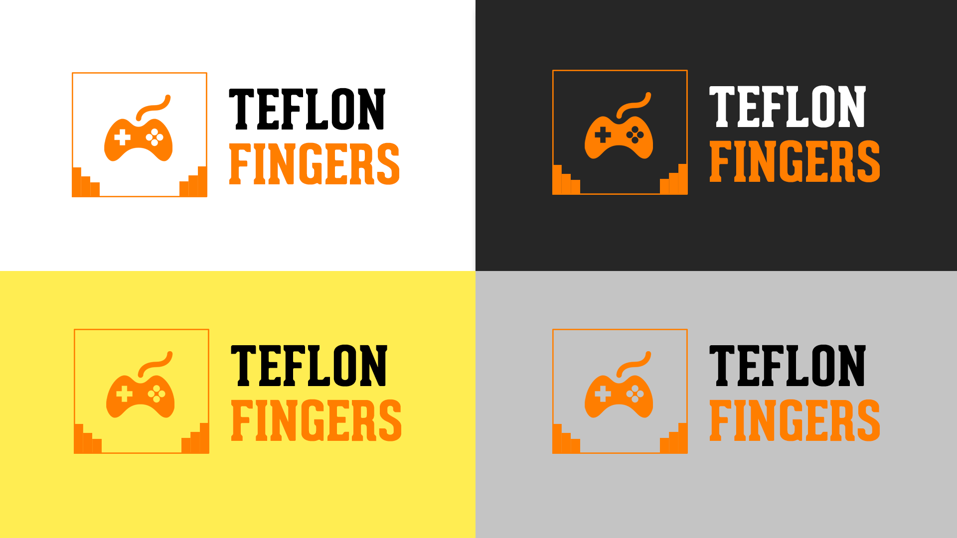 Teflon Logo - Teflon Fingers Logo Design - Snow Web Digital