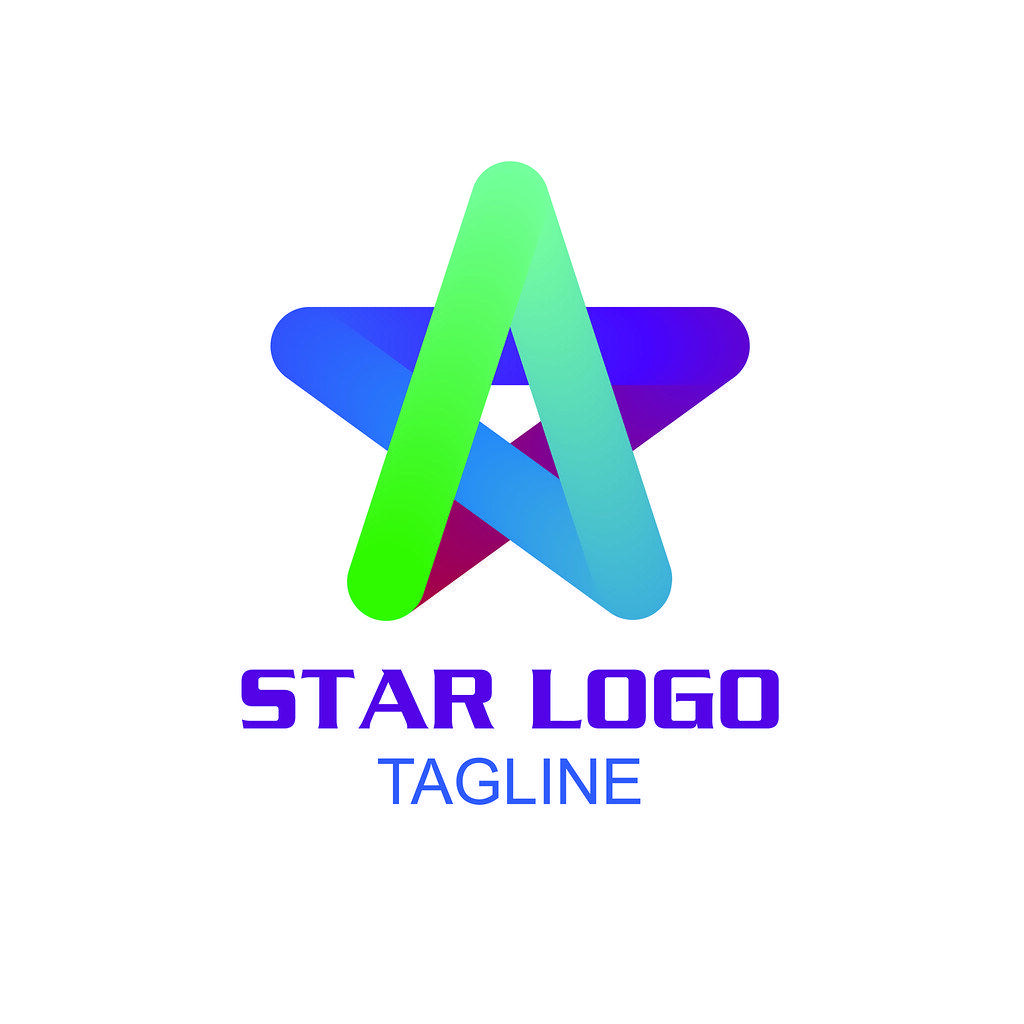 Unused Logo - Star Logo | Star Unique Logo Just for Practice, Unused logo … | Flickr