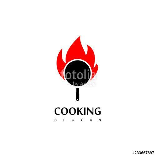 Teflon Logo - Cooking Logo With Burned Teflon Symbol Stock Image And Royalty Free