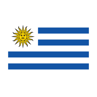 Uruguay Logo - Flag of Bandera de Uruguay logo vector free