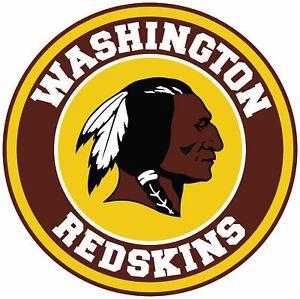 Redkins Logo - Details about Washington Redskins Circle Logo Vinyl Decal / Sticker 5  sizes!!