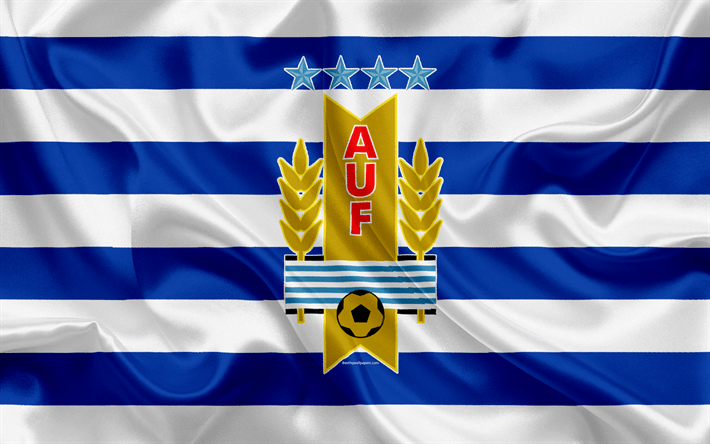 Uruguay Logo - Download wallpapers Uruguay national football team, logo, emblem ...