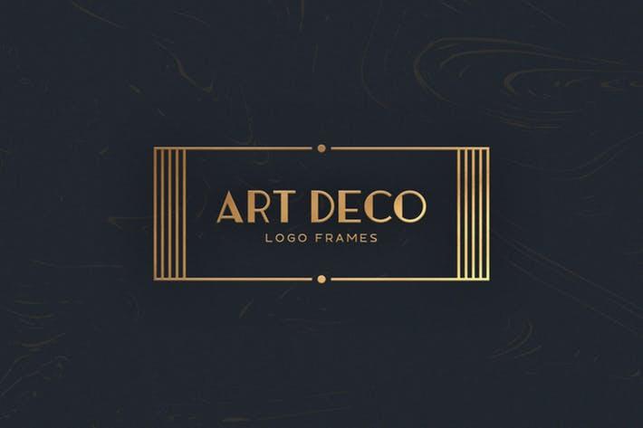 Deco Logo - Art Deco Logo Frames by MehmetRehaTugcu on Envato Elements