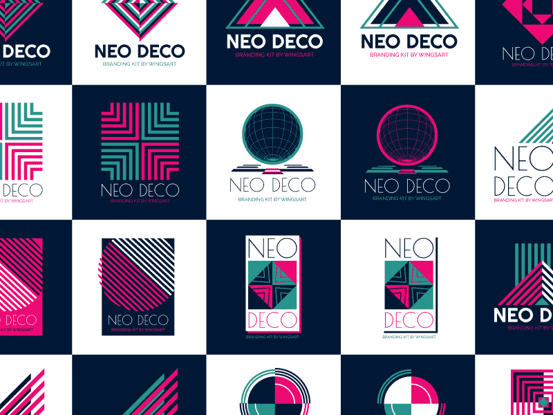 Deco Logo - New Deco Logo Design Kit by Christopher King on Dribbble