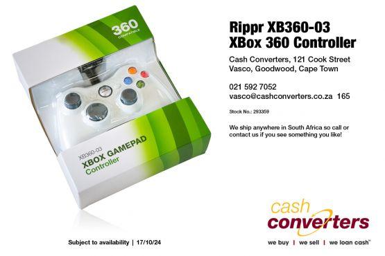 XB360 Logo - Rippr XB360-03 XBox 360 Controller | Junk Mail