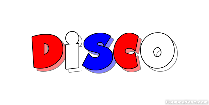 Disco Logo - United States of America Logo | Free Logo Design Tool from Flaming Text