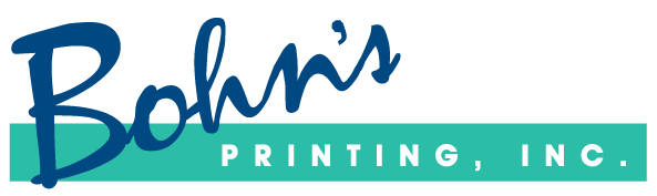 Bohn Logo - Printing. Bohn's Printing, The Dalles, OR