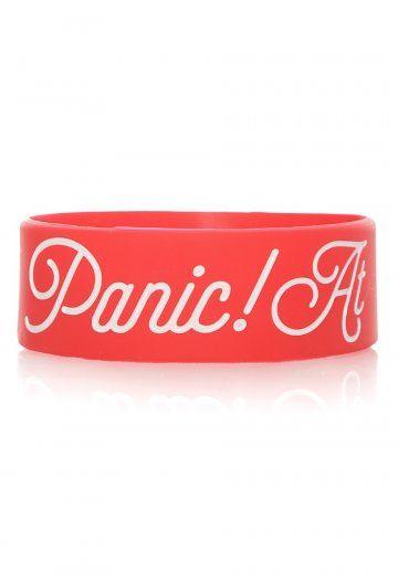 Disco Logo - Panic! At The Disco - Logo Red - Bracelet