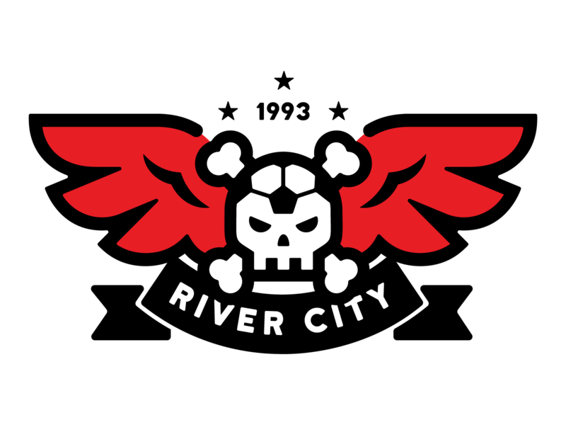 Kickers Logo - River City 93 Logo by Scott Lewis on Dribbble