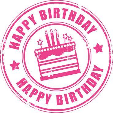 B-Day Logo - Happy birthday logo elements free vector download 902 Free