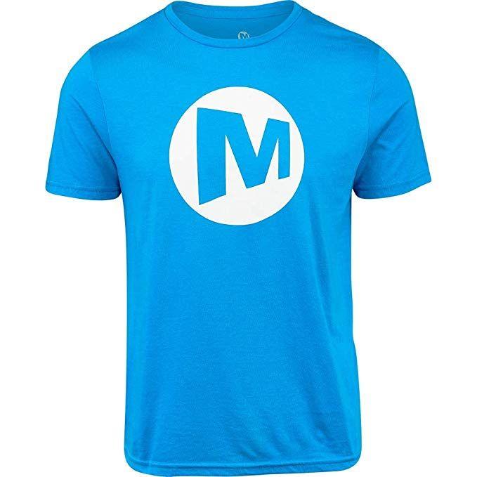 Merrell Logo - Merrell Logo Tee Men L - Blue | Amazon.com