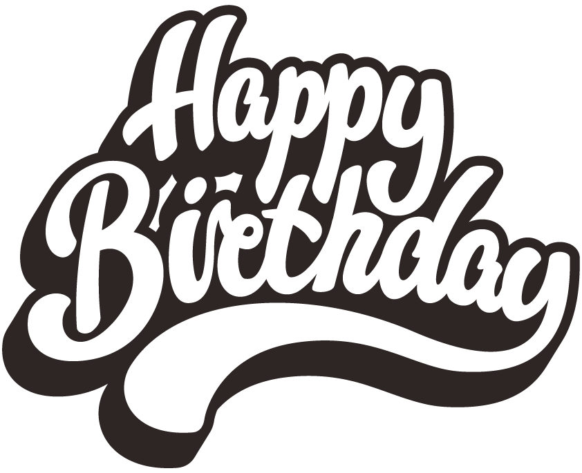 B-Day Logo - Happy Birthday