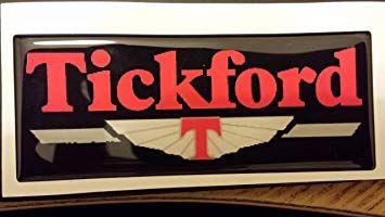Tickford Logo - FORD / ASTON MARTIN - TICKFORD BADGE EMBLEM - IDEAL FOR INTERIOR OR ...