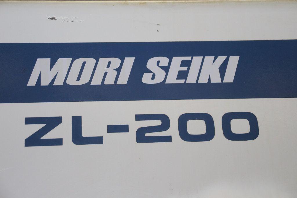 Mori-Seiki Logo - Mori Seiki Zl-200 SMC CNC-Lathe