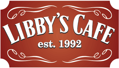 Libby's Logo - Libby's Cafe - Great American Cookbooks