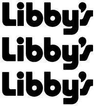 Libby's Logo - Libby's 1970s Logo! Ted Parsnips