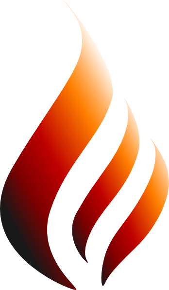 Red Flame Logo - Red Orange Logo Flame Clip Art at Clker.com - vector clip art online ...
