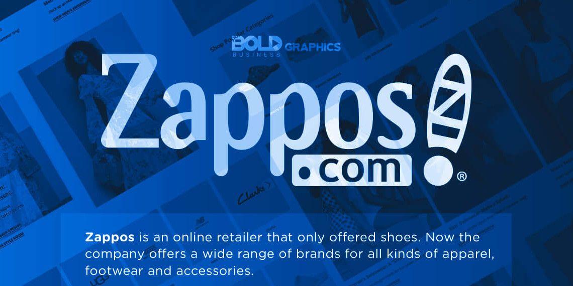 Zappos.com Logo - Zappos.com Infographic - Bold Business
