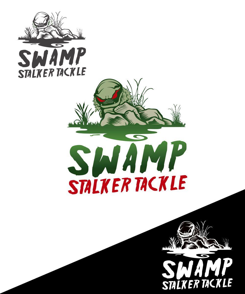Swamp Logo - Masculine, Bold, It Company Logo Design for Swamp Stalker Tackle