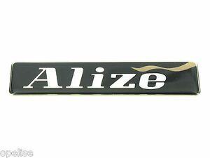Alize Logo - Genuine New RENAULT ALIZE BADGE Emblem Logo Laguna Clio Scenic