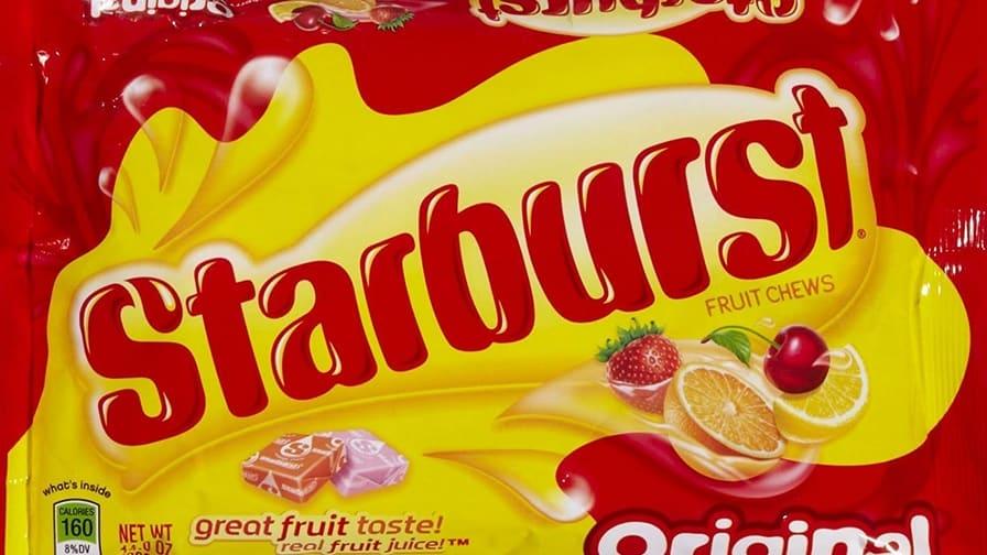 Starburts Logo - Calories in Starburst (and Nutrition Facts)