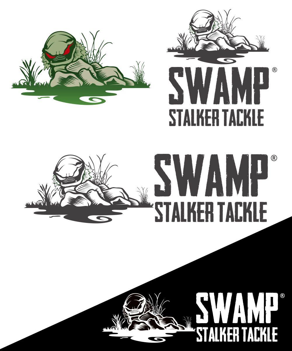 Swamp Logo - Masculine, Bold, It Company Logo Design for Swamp Stalker Tackle