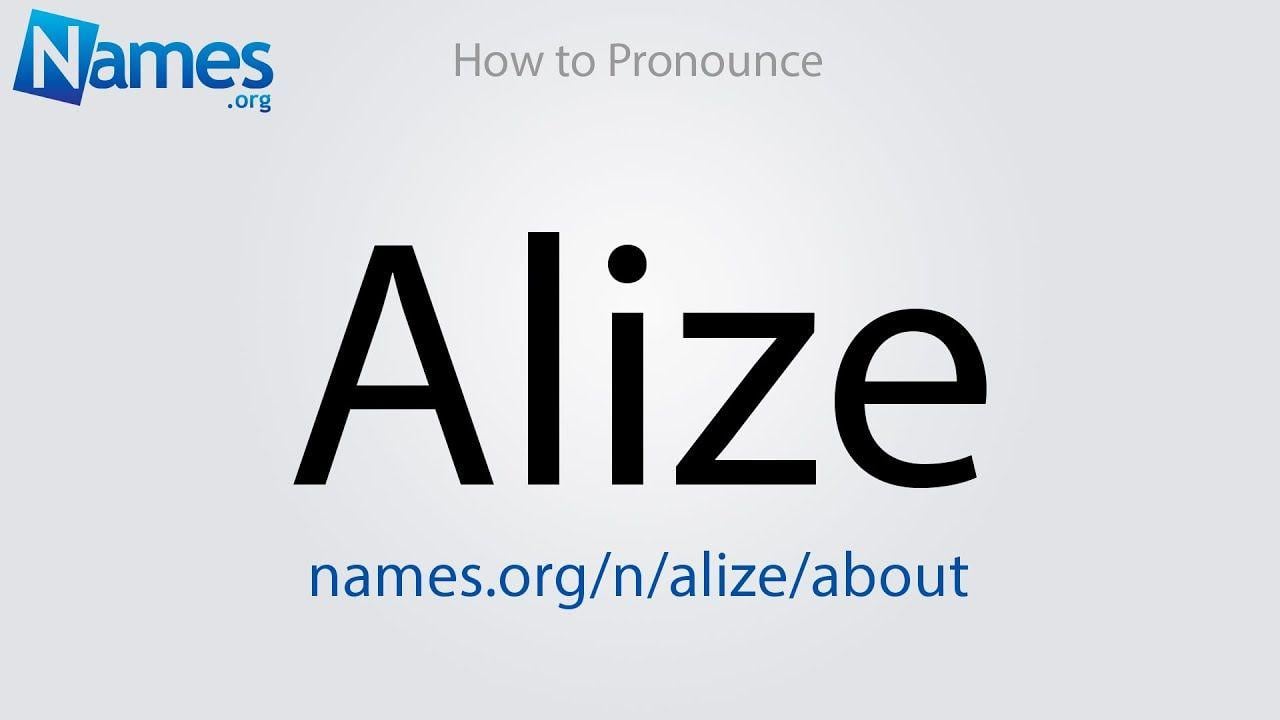 Alize Logo - How to Pronounce Alize