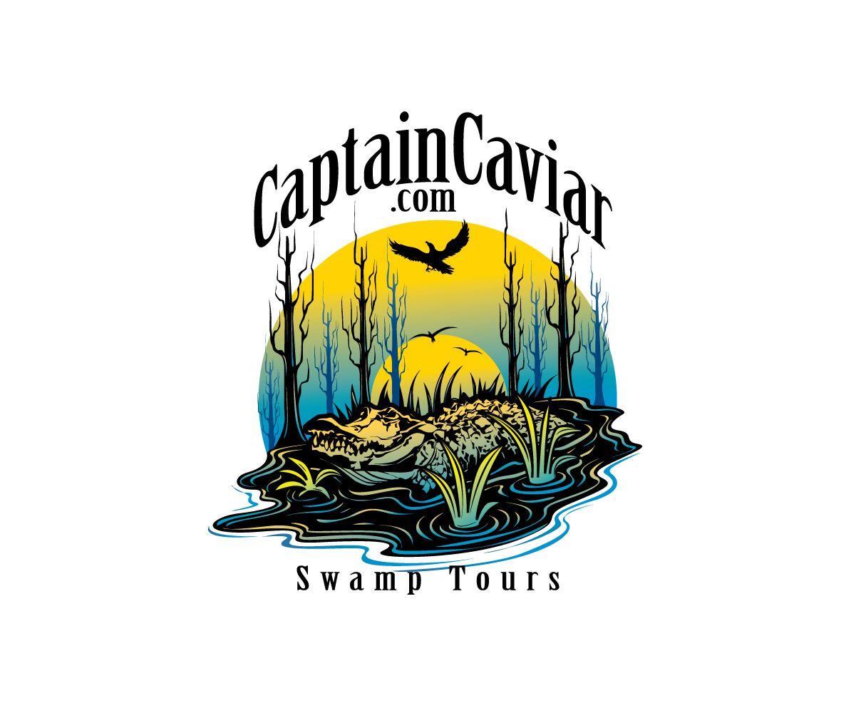 Swamp Logo - Upmarket, Bold, Tourism Logo Design for Captain Caviar or
