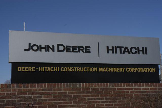 Deere-Hitachi Logo - $97 Million Expansion Announced By John Deere-Hitachi Construction