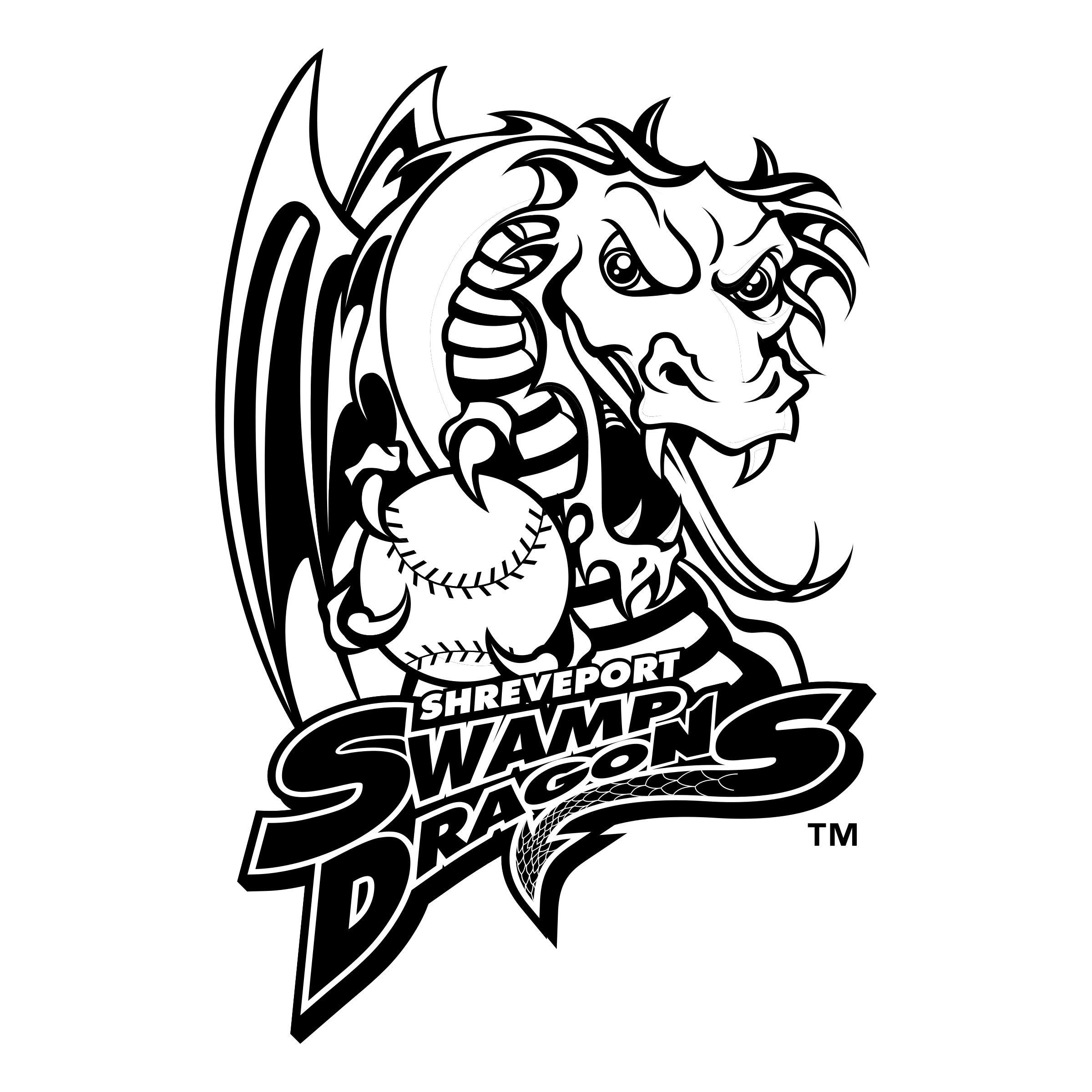 Swamp Logo - Shreveport Swamp Dragons Logo PNG Transparent & SVG Vector