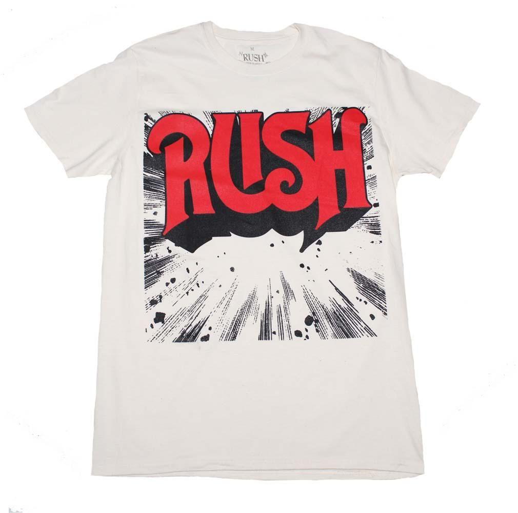 Starburts Logo - RUSH Starburst Logo T Shirt