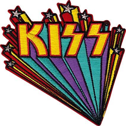 Starburts Logo - Kiss Starburst Logo Iron On Patch