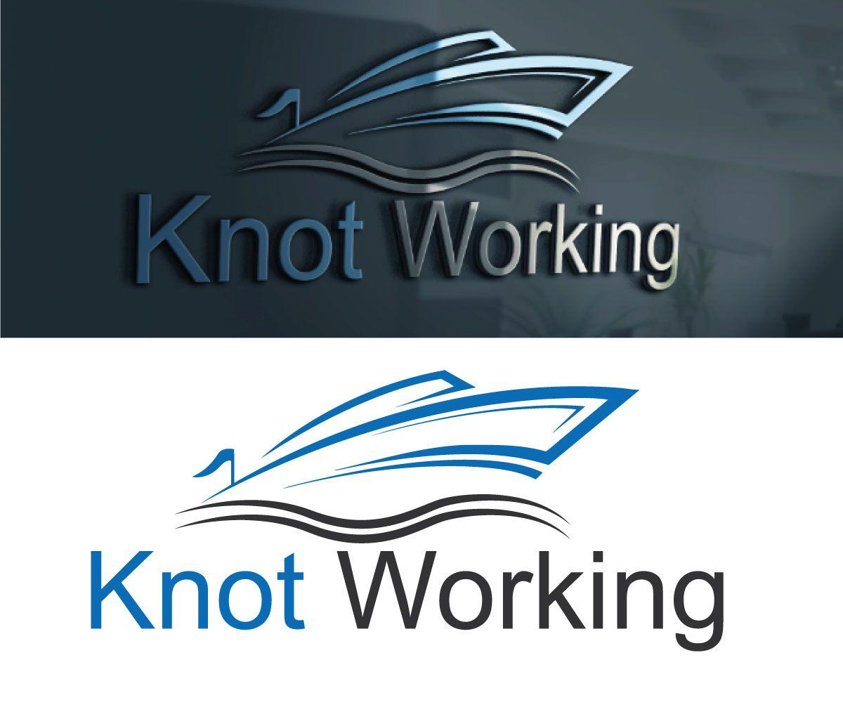 Working Logo - Playful, Personable Logo Design for Knot Working