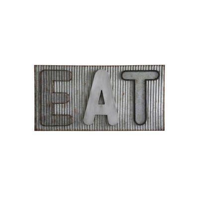Pier1.com Logo - Eat Metal Wall Sign