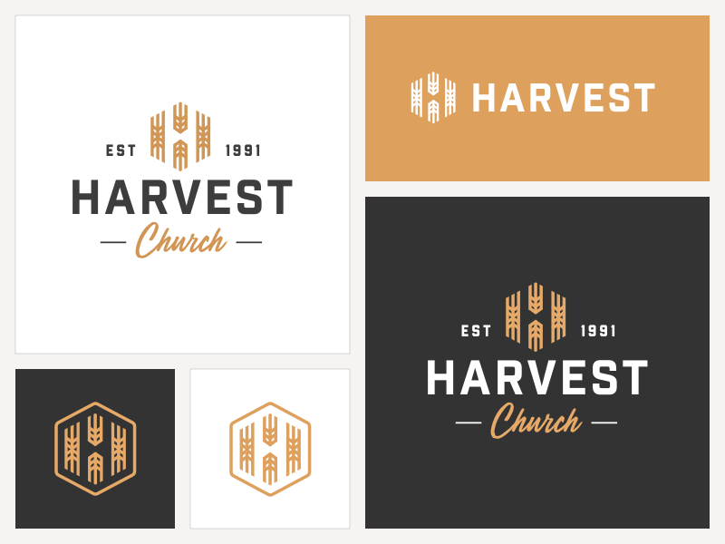 Harvest Logo - Harvest Church Logo by Benjamin Oberemok on Dribbble