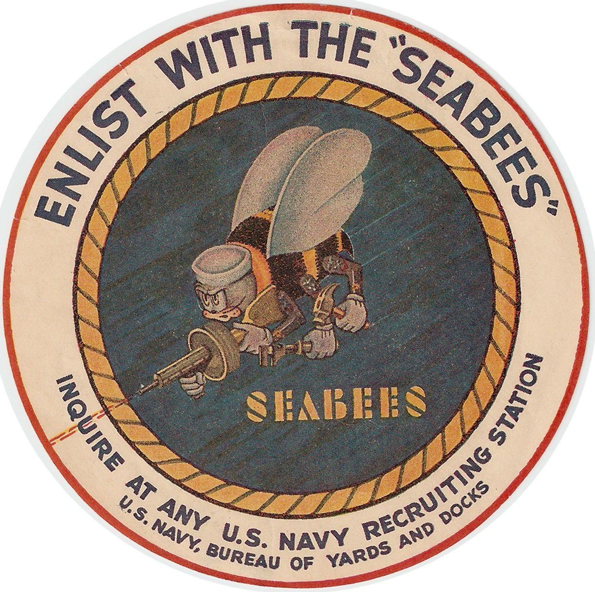 Seabee Logo - Seabee Insignia