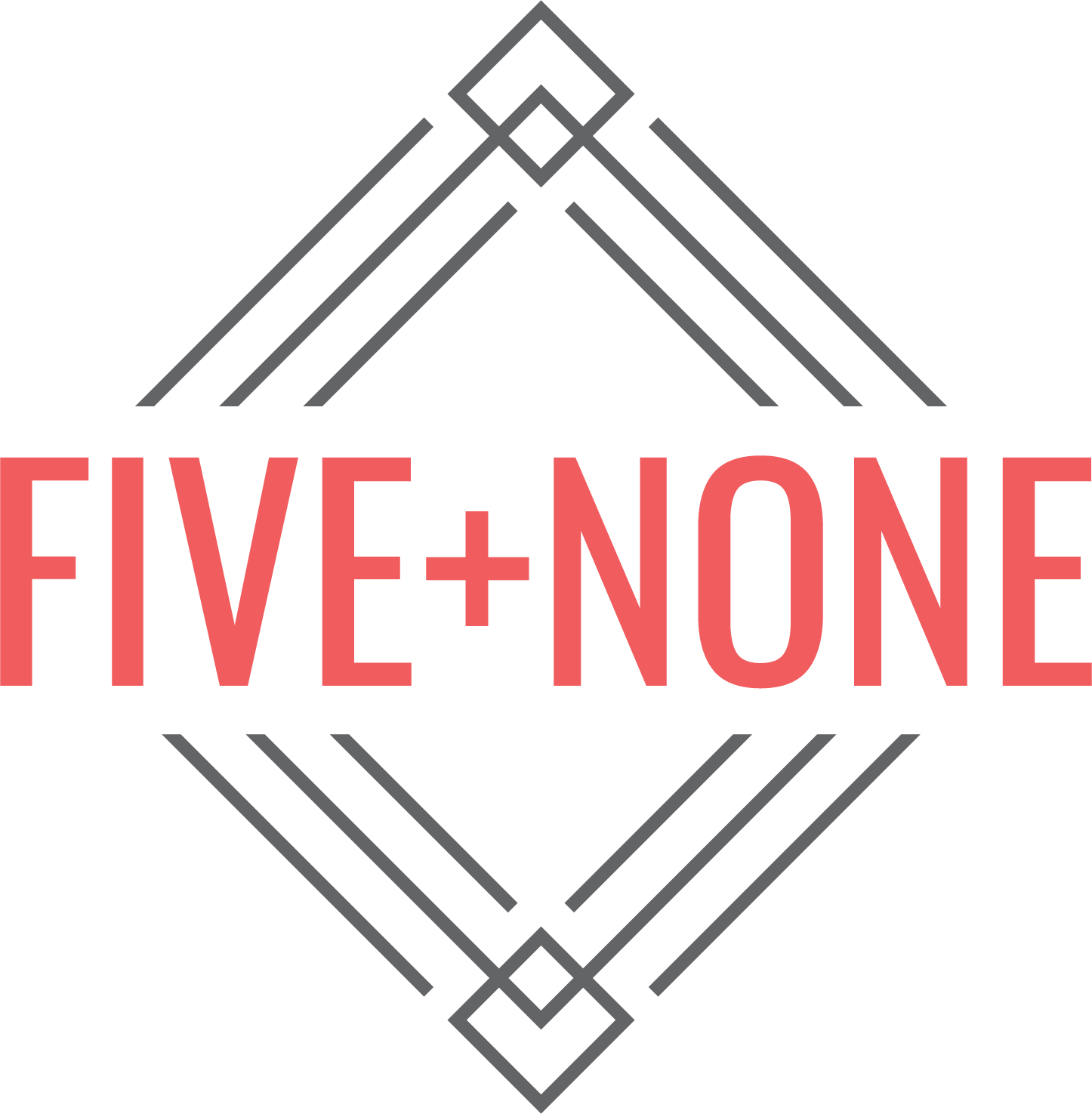 None Logo - Five + None