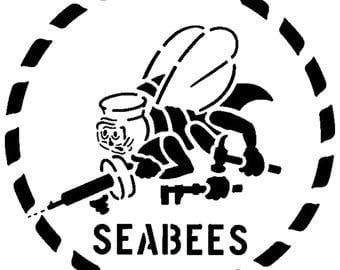 Seabee Logo - Seabees logo | Etsy