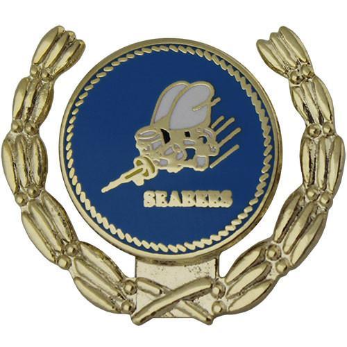 Seabee Logo - Seabee Logo with Wreath 1