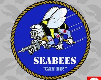 Seabee Logo - Seabees | Etsy