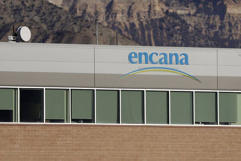 Encana Logo - Encana raises savings target from Newfield deal, profit beats ...