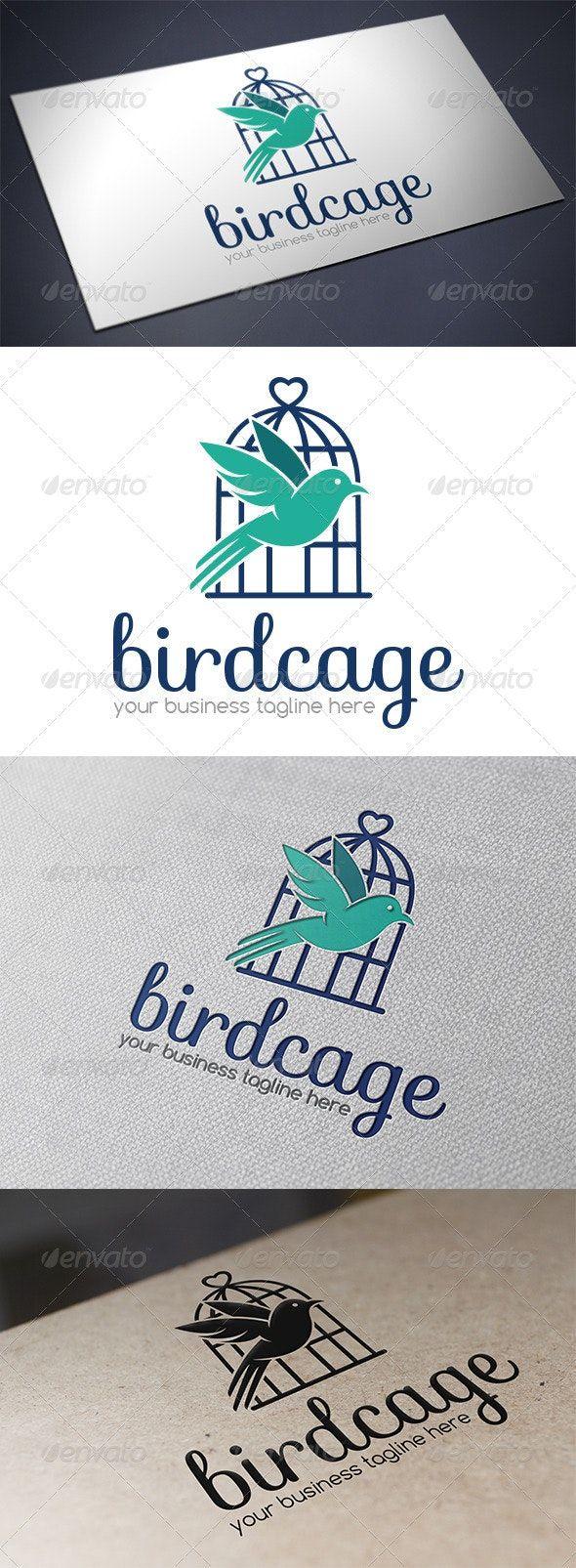 Cage Logo - Bird Cage Logo Template