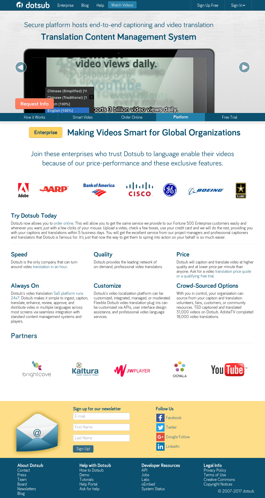 Dotsub Logo - Dotsub Competitors, Revenue and Employees - Owler Company Profile