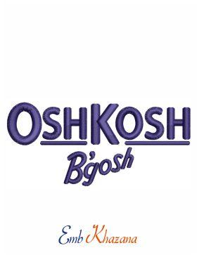 Oshkosh Logo - Oshkosh logo embroidery design