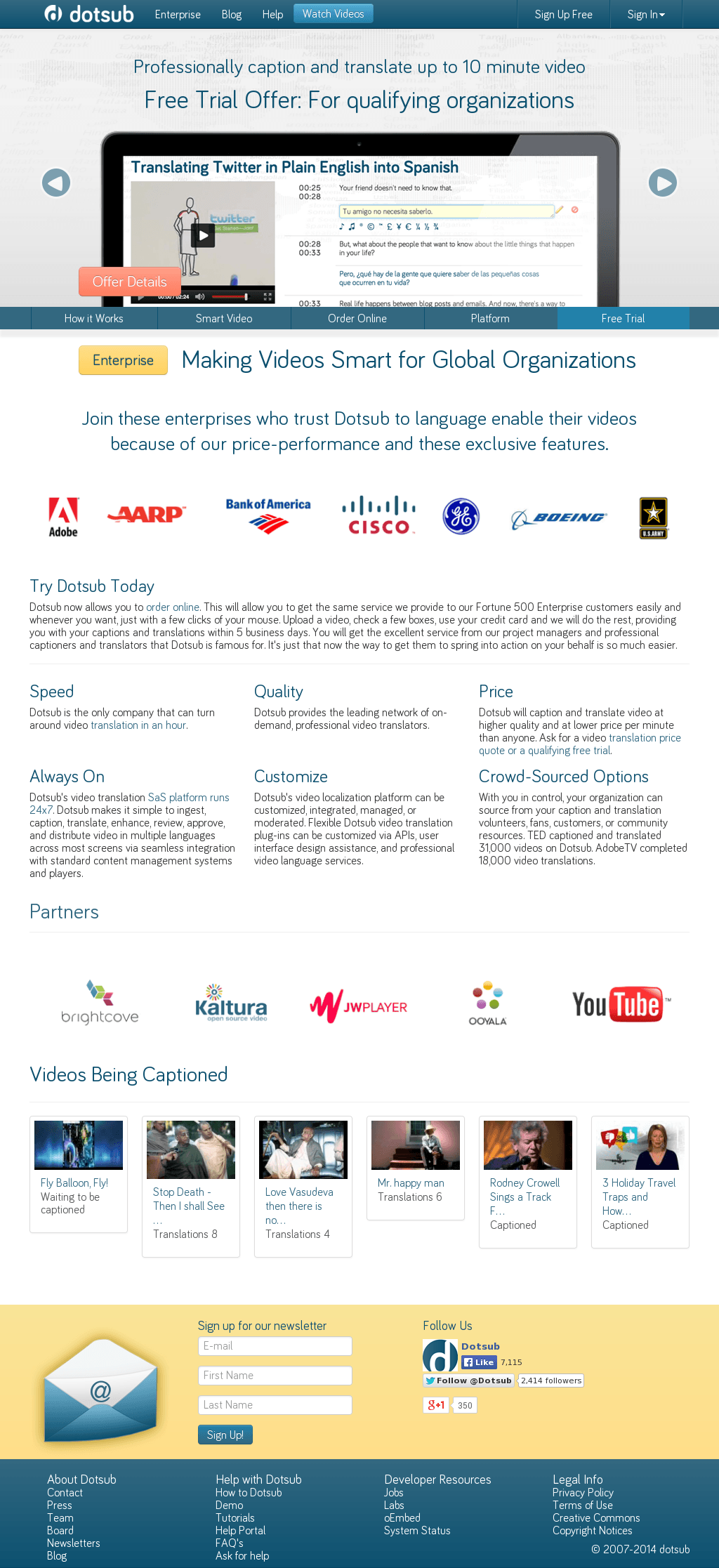 Dotsub Logo - Dotsub Competitors, Revenue and Employees - Owler Company Profile